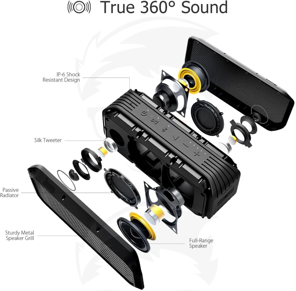 Divoom Voombox-Power Portable Bluetooth Speaker (Black) Divoom Voombox-Power Portable Bluetooth Speaker (Black)